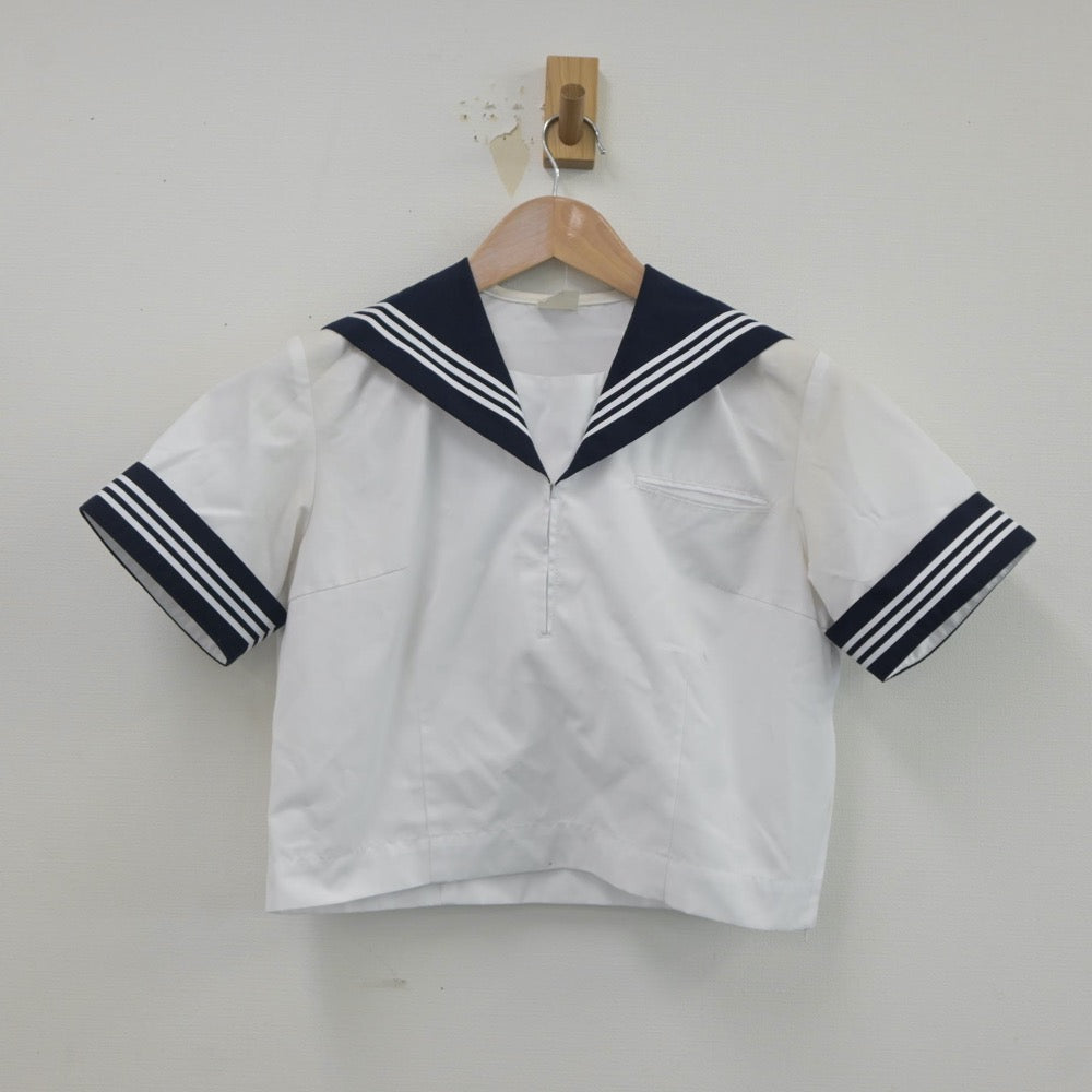 【中古】埼玉県 星野学園高等学校 女子制服 1点（セーラー服）sf020530