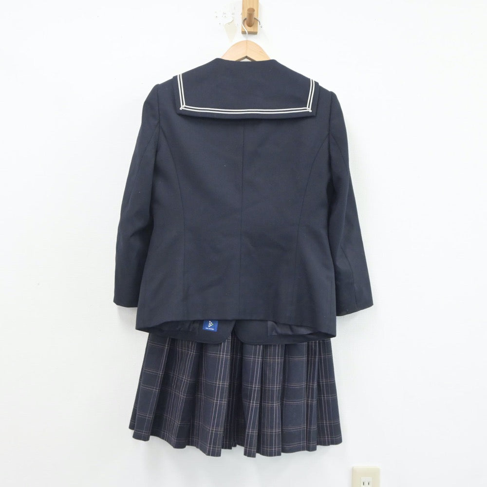 【中古】東京都 足立区立第七中学校 女子制服 2点（ブレザー・スカート）sf020531