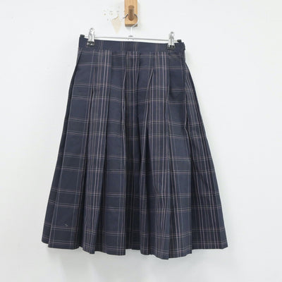 【中古】東京都 足立区立第七中学校 女子制服 2点（ニットベスト・スカート）sf020532