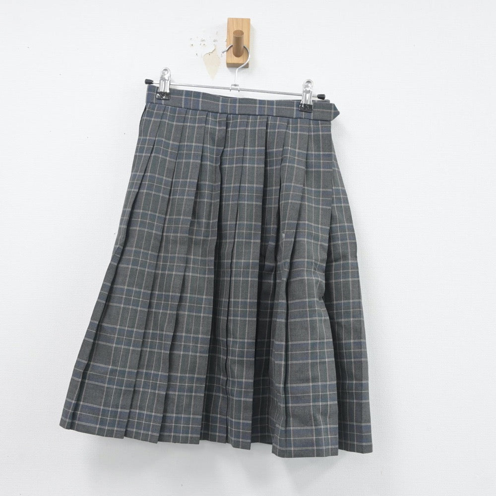 【中古】三重県 久居高等学校 女子制服 4点（ブレザー・ニット・シャツ・スカート）sf020534