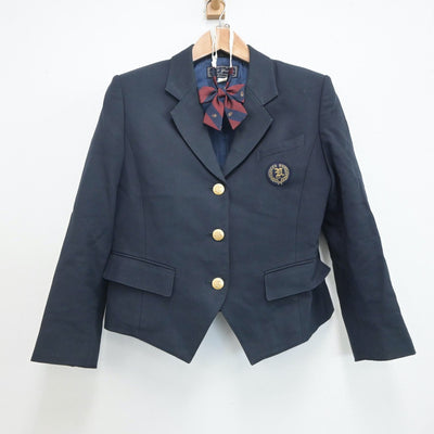 【中古】三重県 津市立南郊中学校 女子制服 4点（ブレザー・スカート）sf020541