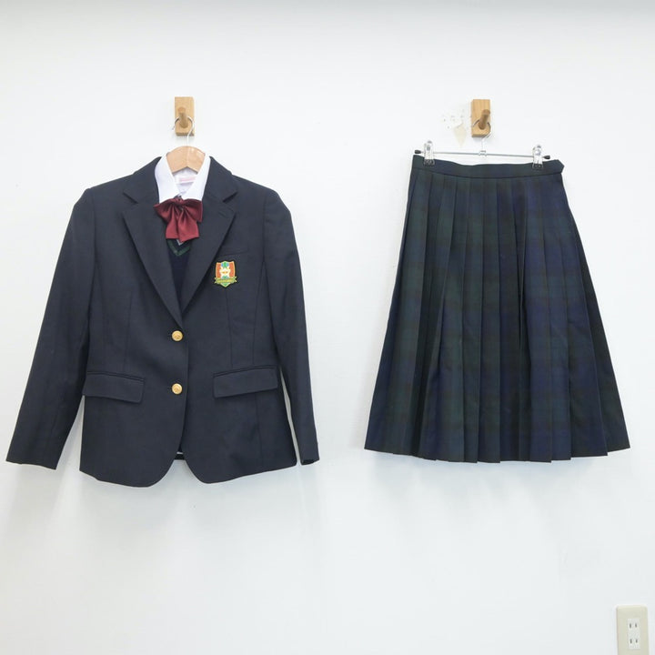 【中古制服】長崎県 東彼杵中学校 女子制服 5点（ブレザー・シャツ・スカート・ニットベスト）sf020549【リサイクル学生服】 |  中古制服通販パレイド