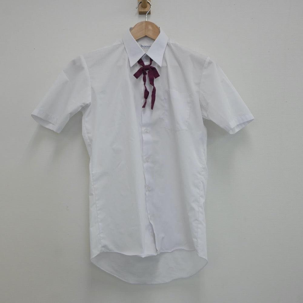 【中古】神奈川県 神奈川県立上溝高等学校 女子制服 3点（シャツ・スカート）sf020556