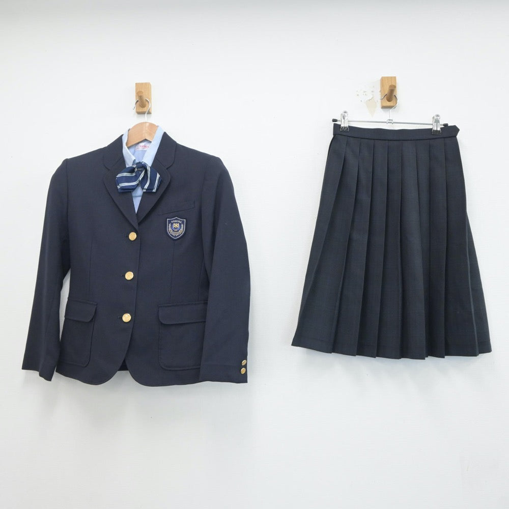 中古制服】青森県 浪岡中学校 女子制服 4点（ブレザー・シャツ・スカート）sf020561【リサイクル学生服】 | 中古制服通販パレイド