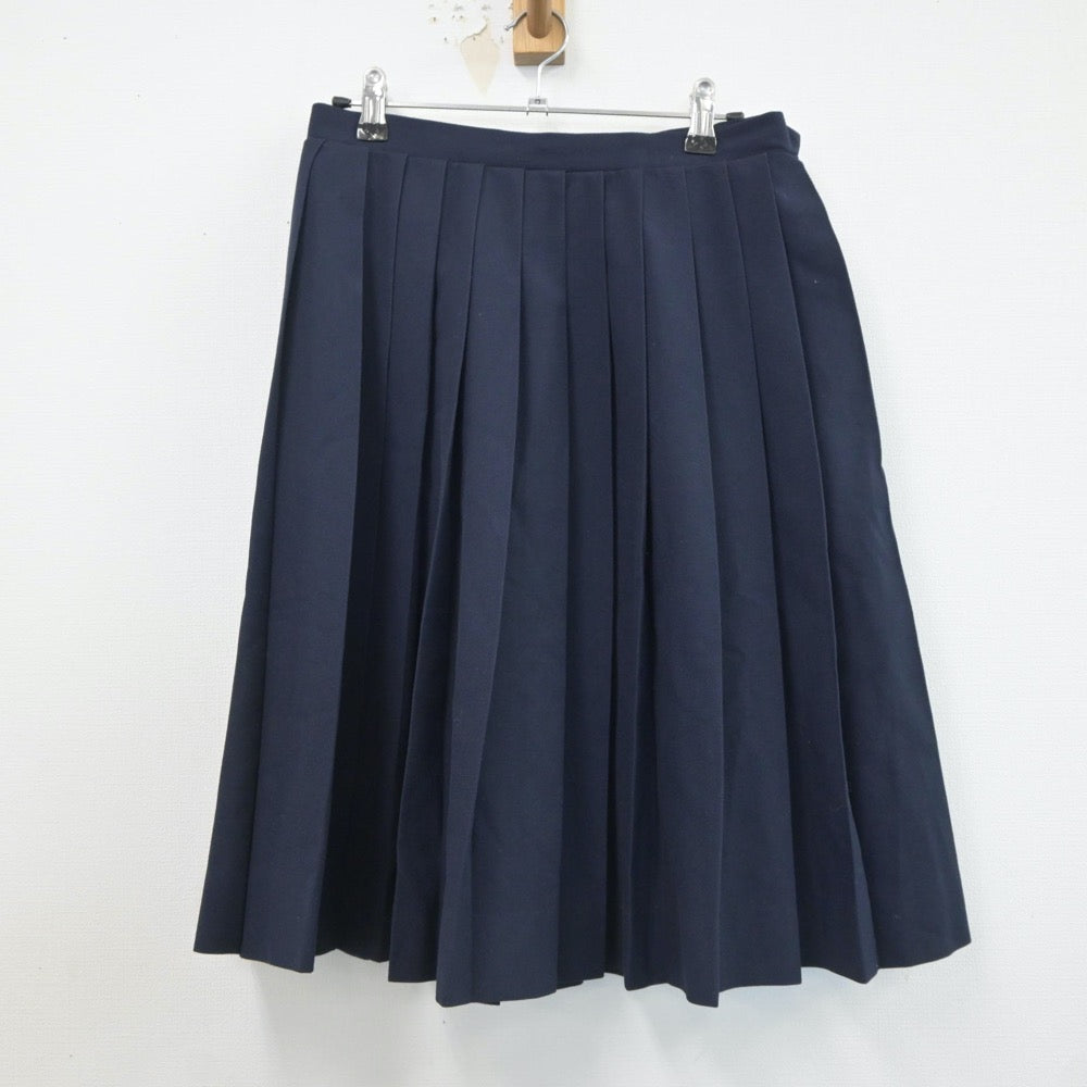 【中古】神奈川県 座間市立西中学校 女子制服 2点（セーラー服・スカート）sf020571