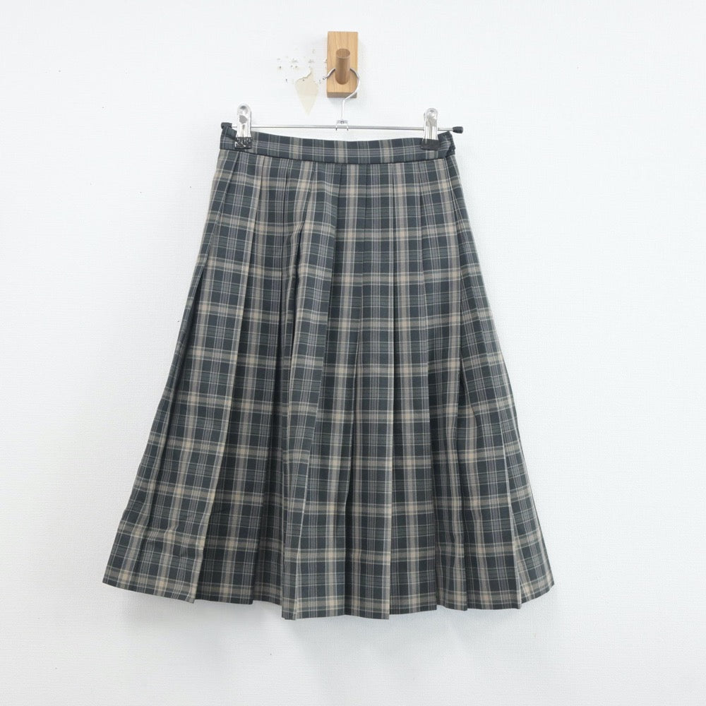 【中古】兵庫県 有野北中学校 女子制服 2点（スカート・スカート）sf020583