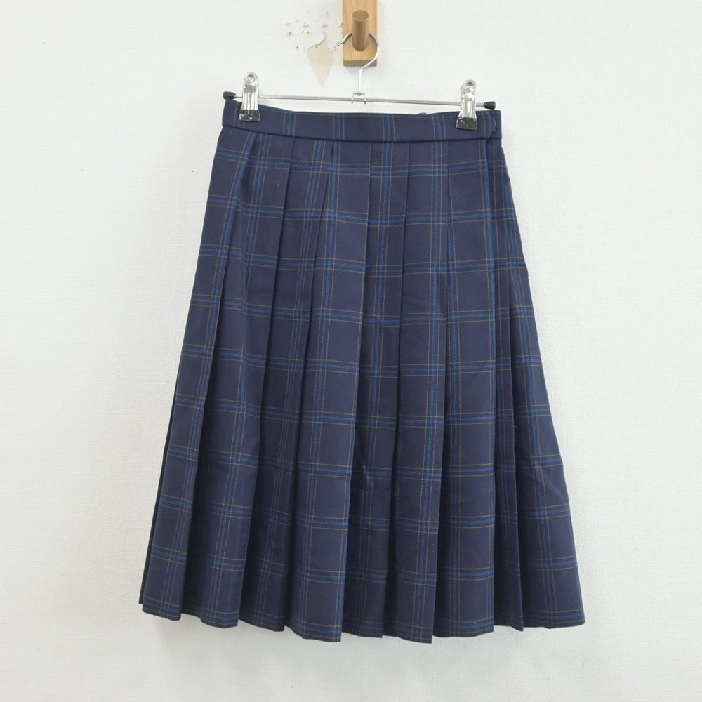 【中古】北海道 札幌東商業高等学校 女子制服 2点（ブレザー・スカート）sf020588