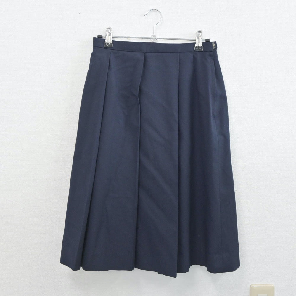 【中古】福島県 郡山第3中学校 女子制服 3点（セーラー服・セーラー服・スカート）sf020599