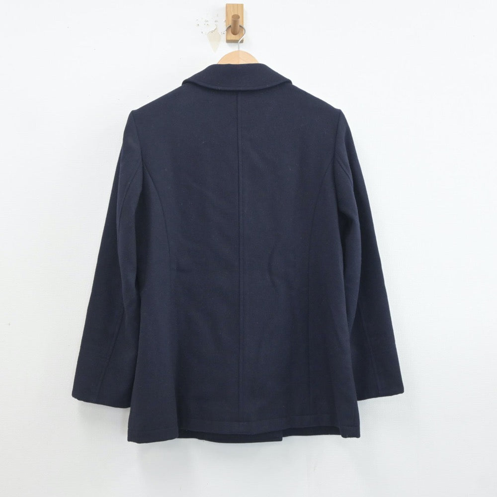 【中古】岡山県 山陽学園中学校・高等学校 女子制服 1点（コート）sf020600