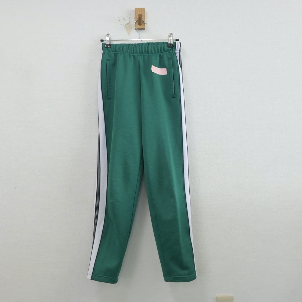 【中古】岡山県 山陽学園中学校・高等学校 女子制服 2点（ジャージ 上・ジャージ 下）sf020604