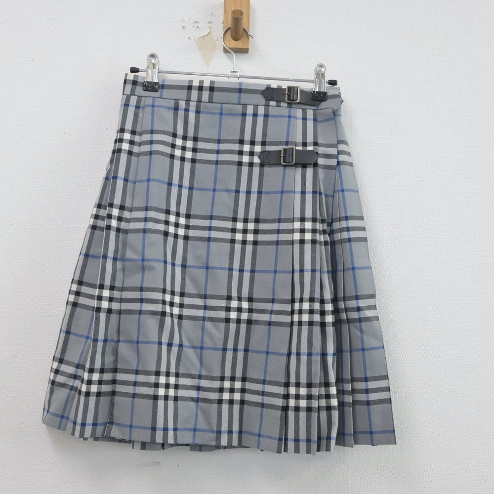 【中古】埼玉県 松栄学園高等学校 女子制服 4点（ニット・シャツ・スカート）sf020608