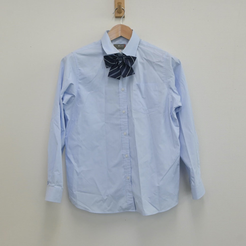 【中古】埼玉県 松栄学園高等学校 女子制服 3点（シャツ・スカート）sf020609