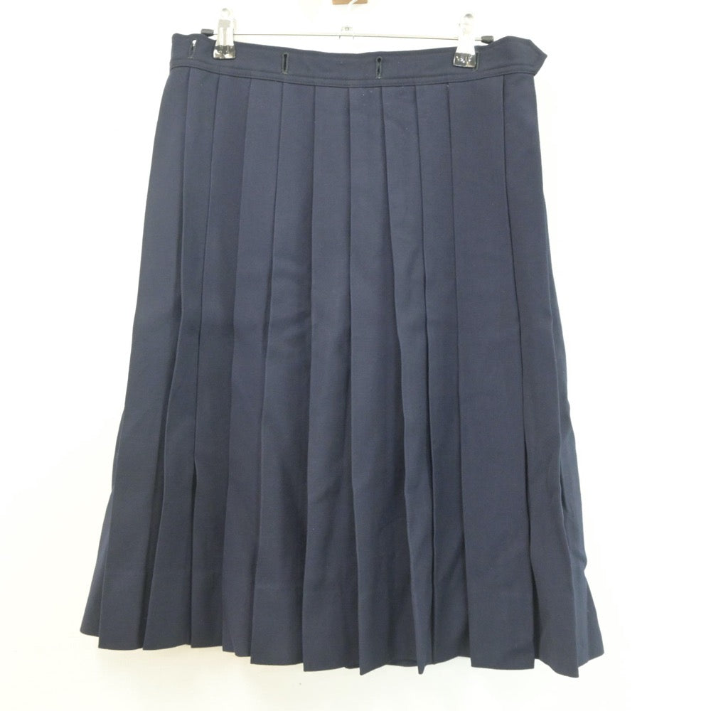 【中古】神奈川県 日本女子大学附属中学校 女子制服 3点（セーラー服・スカート）sf020619