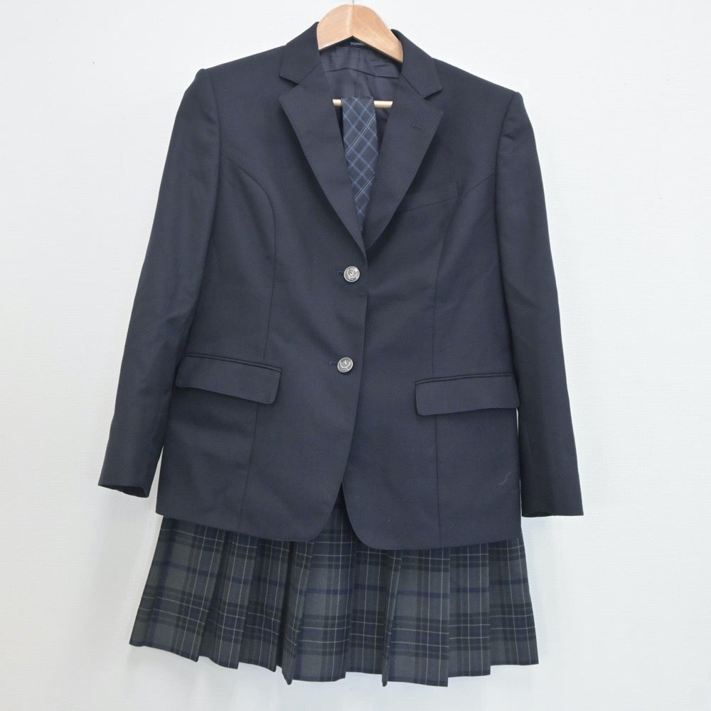 【中古】神奈川県 綾瀬高等学校 女子制服 4点（ブレザー・スカート）sf020625