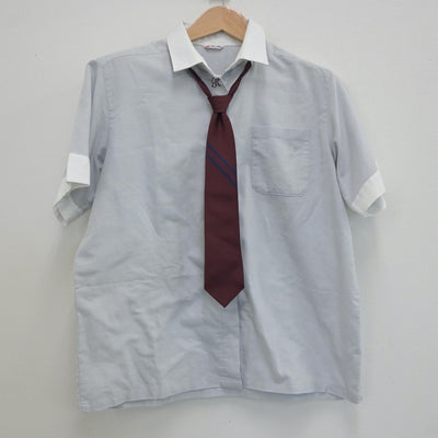 【中古】大阪府 履正社高等学校 女子制服 4点（シャツ・ニットベスト・スカート）sf020632