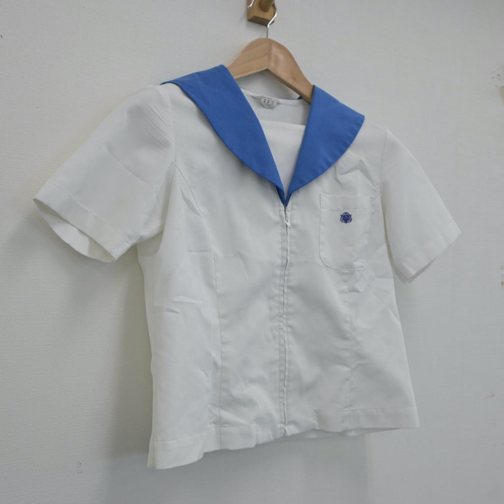 【中古】秋田県 西高等学校 女子制服 1点（セーラー服）sf020635