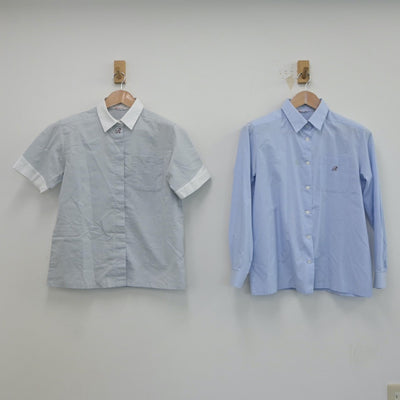 【中古】大阪府 履正社高等学校 女子制服 2点（シャツ）sf020638