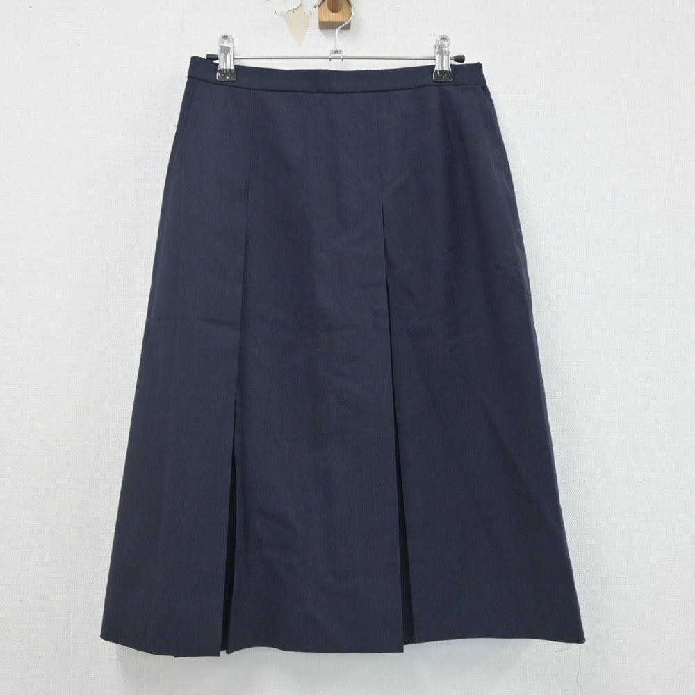 【中古】北海道 藤女子中学校 女子制服 4点（セーラー服・ベスト・スカート）sf020649