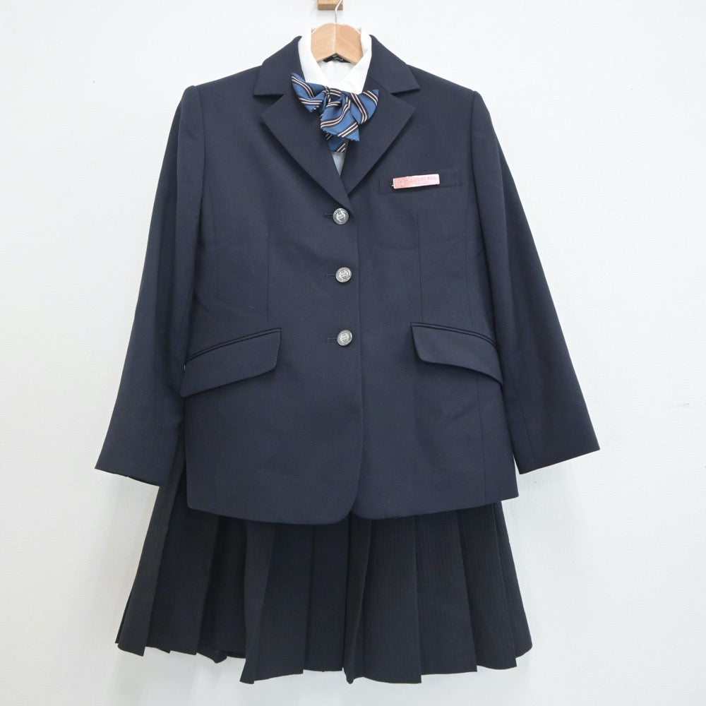 【中古】東京都 下北沢成徳高等学校 女子制服 6点（ブレザー・シャツ・スカート）sf020653