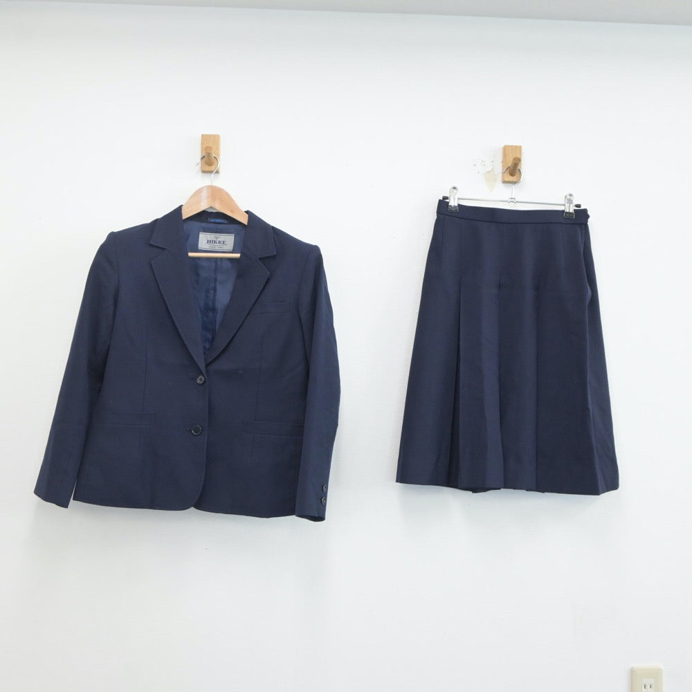 【中古】静岡県 浜名高等学校 女子制服 3点（ブレザー・ベスト・スカート）sf020662