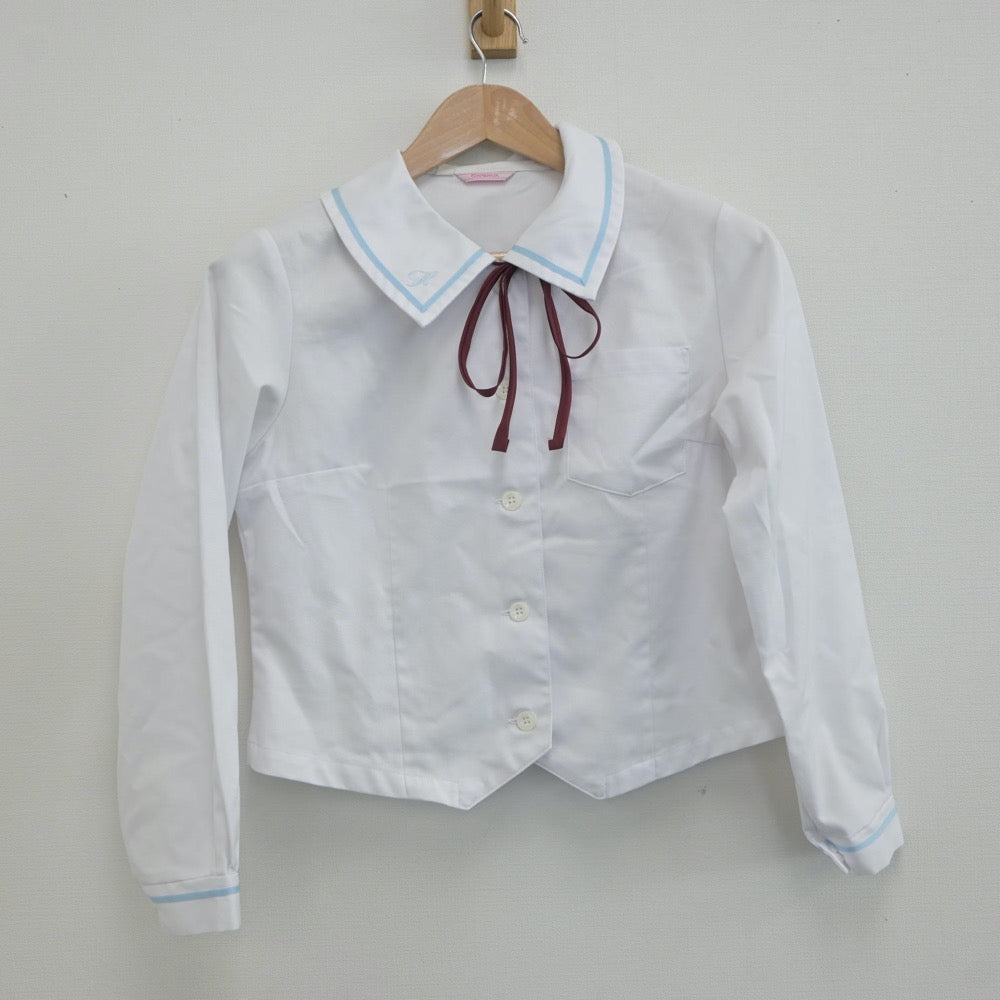 【中古】静岡県 浜名高等学校 女子制服 3点（セーラー服・スカート）sf020663