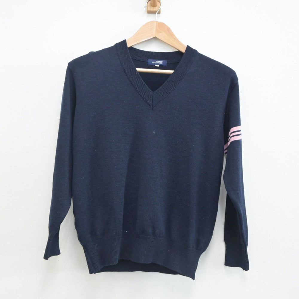 中古制服】愛知県 桜丘高等学校 女子制服 2点(ニット・ニット 中古制服】愛知県 桜丘高等学校 女子制服 2点(ニット・ニット