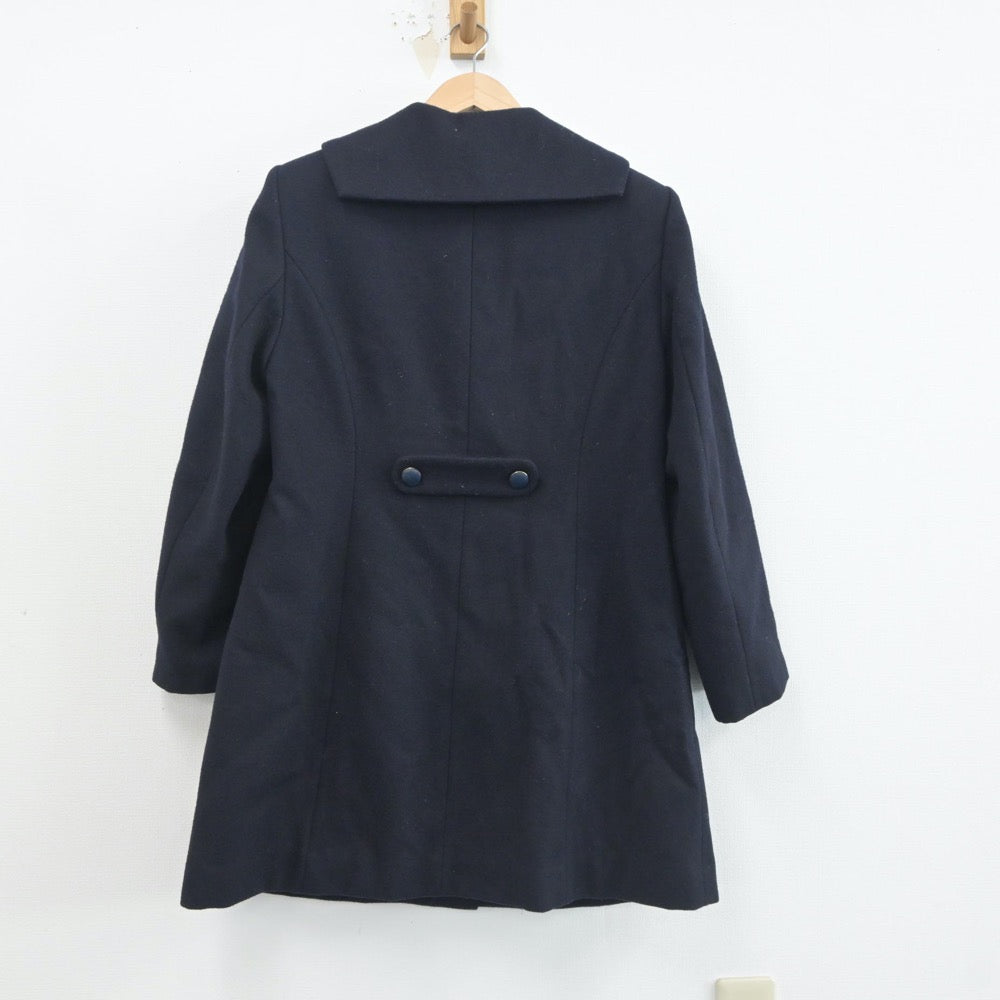 【中古】福岡県 小倉日新館中学校 女子制服 2点（コート）sf020672