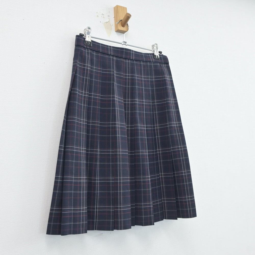 【中古】神奈川県 百合丘高等学校 女子制服 2点（スカート・スカート）sf020686