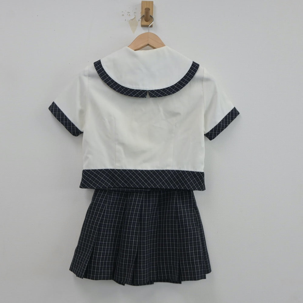 【中古】茨城県 常磐大学高等学校 女子制服 3点（セーラー服・スカート）sf020688