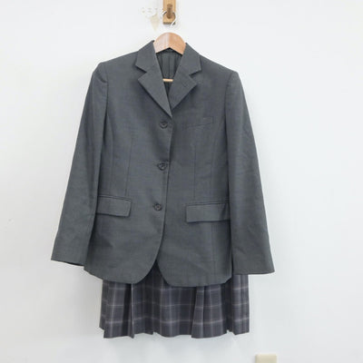 【中古】宮崎県 宮崎学園高等学校 女子制服 3点（ブレザー・スカート）sf020695