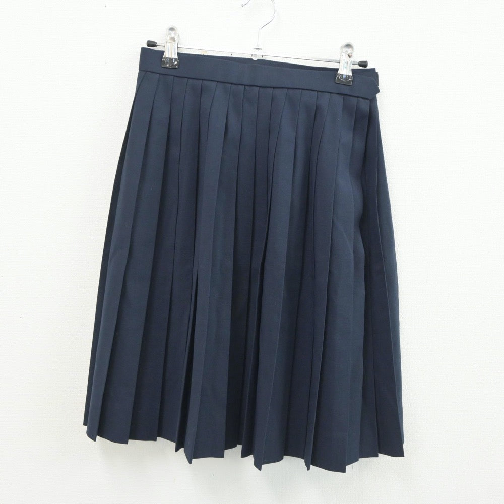 【中古】東京都 深川第一中学校 女子制服 2点（セーラー服・スカート）sf020698