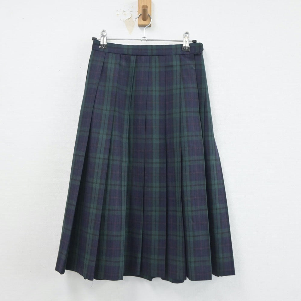 【中古】宮城県 長町中学校 女子制服 2点（ベスト・スカート）sf020699