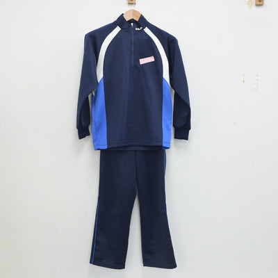 【中古】神奈川県 横浜清風高等学校 女子制服 4点（ジャージ 上下・体操服 上下）sf020705