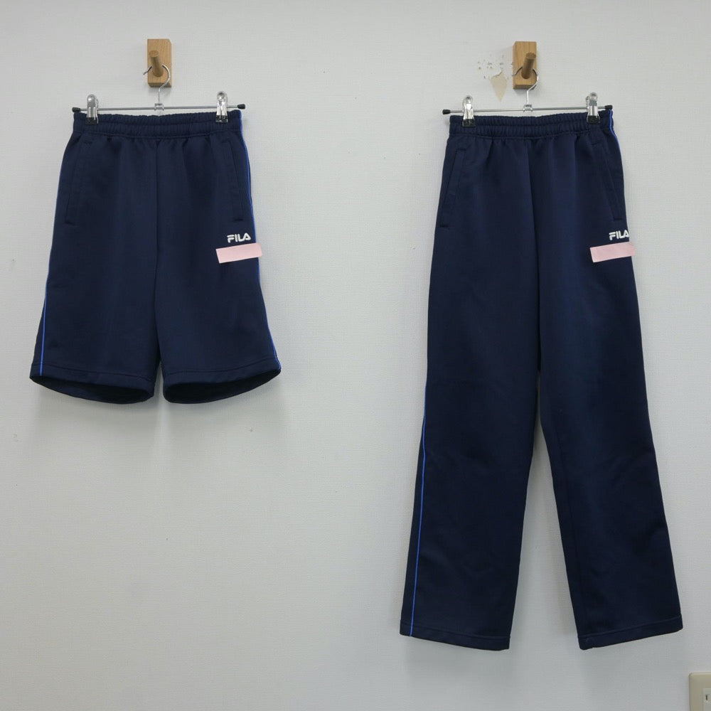 【中古】神奈川県 横浜清風高等学校 女子制服 4点（ジャージ 上下・体操服 上下）sf020705