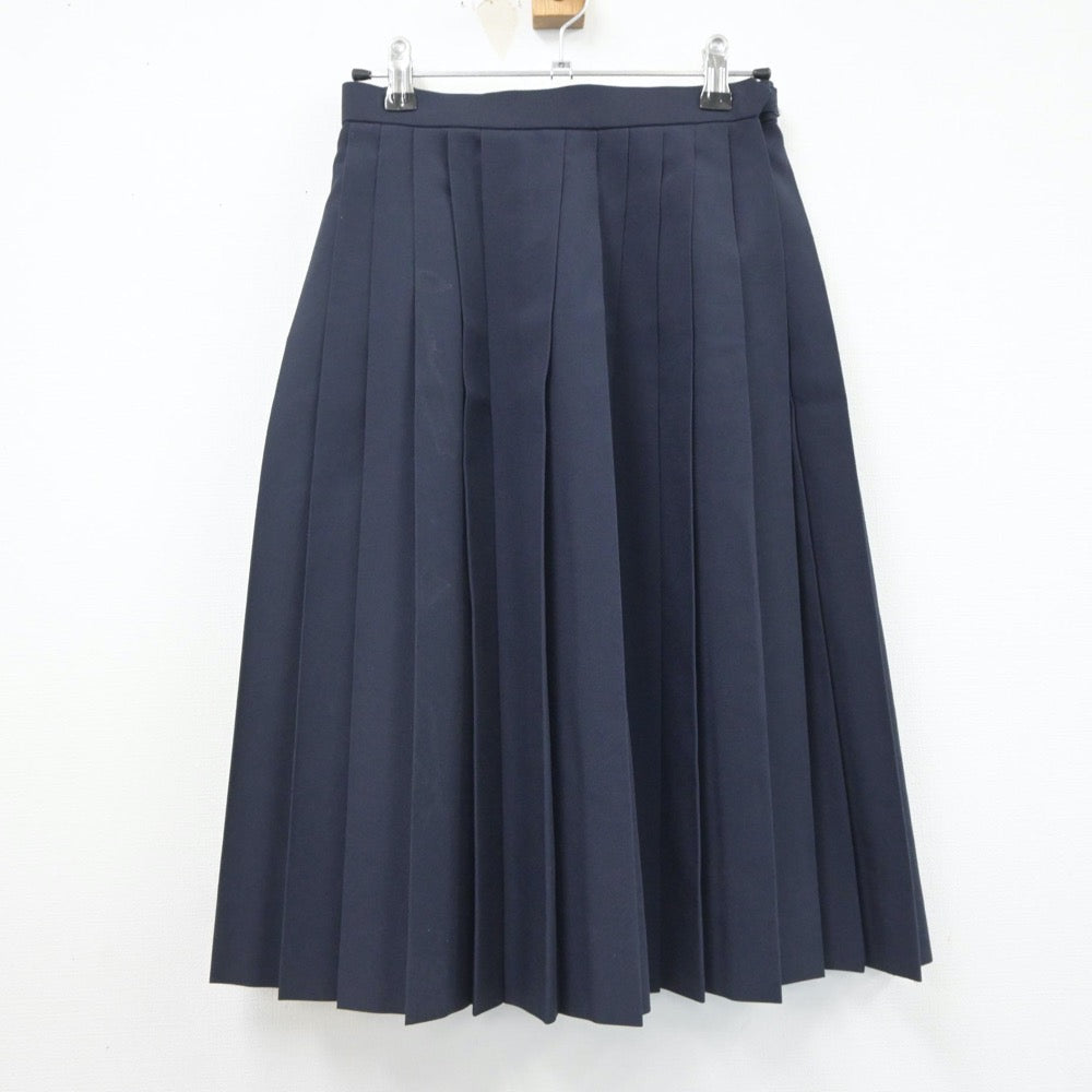 【中古】愛知県 光陵中学校 女子制服 2点（セーラー服・スカート）sf020708