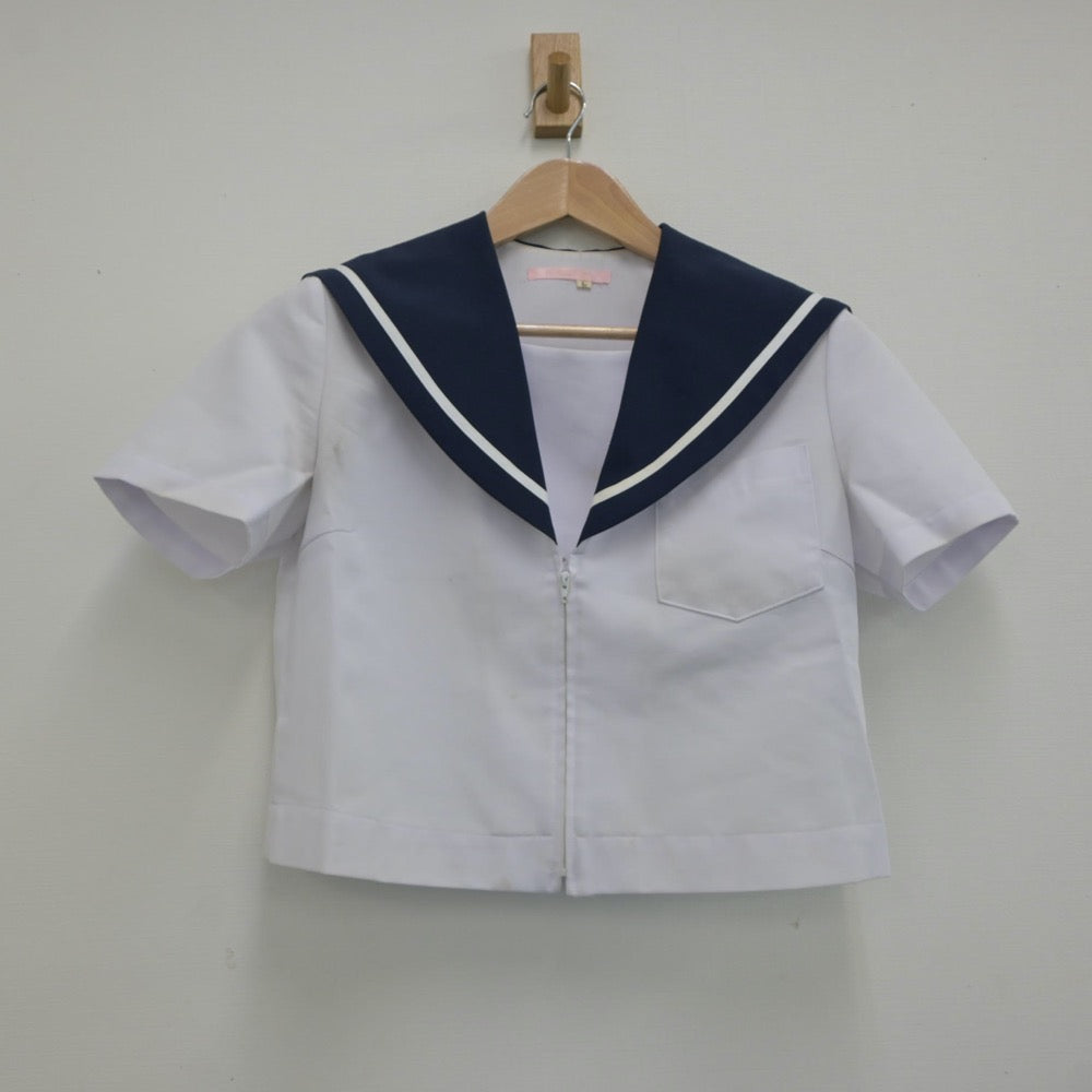 【中古】愛知県 光陵中学校 女子制服 1点（セーラー服）sf020709