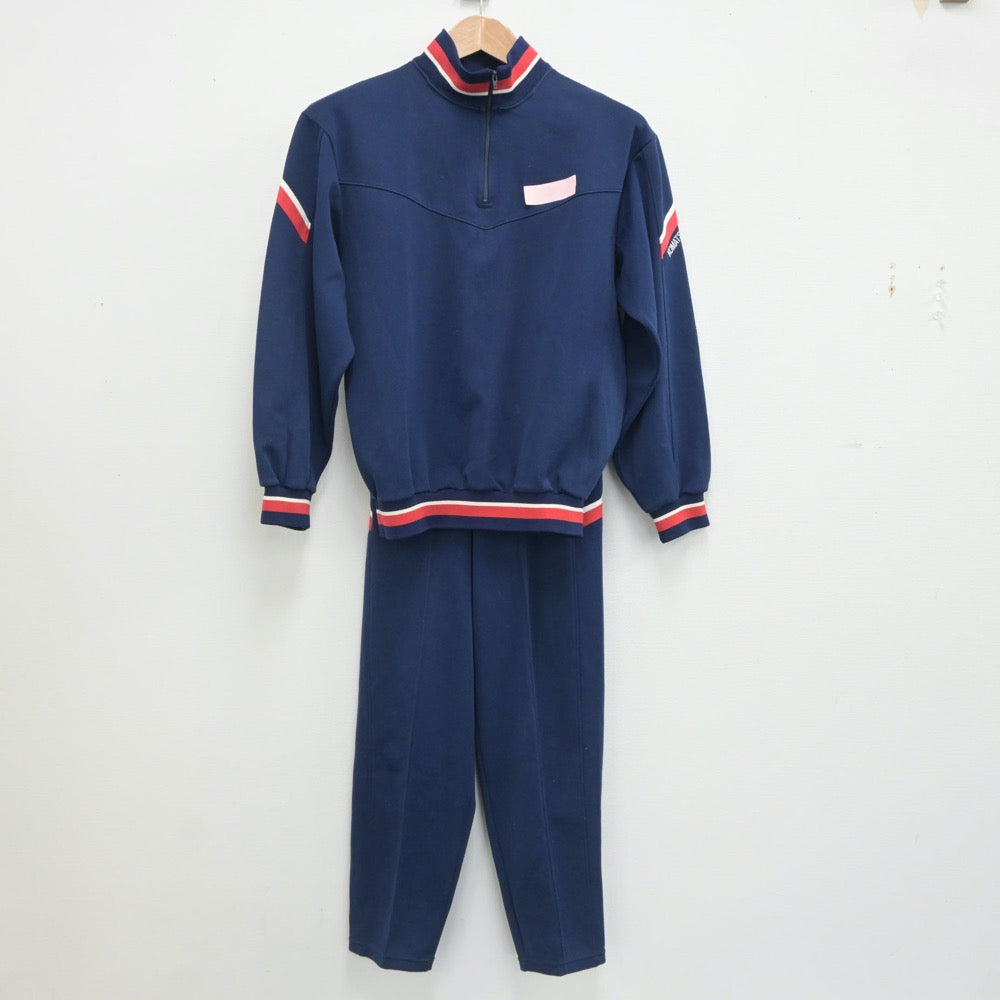 【中古】東京都 小松川第二中学校 男子制服 2点（ジャージ 上・ジャージ 下）sf020719