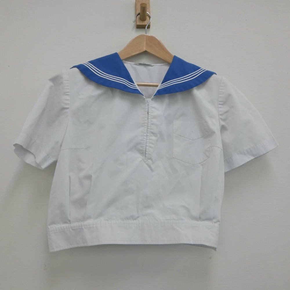 【中古】石川県 北陸学院高等学校 女子制服 1点（セーラー服）sf020727