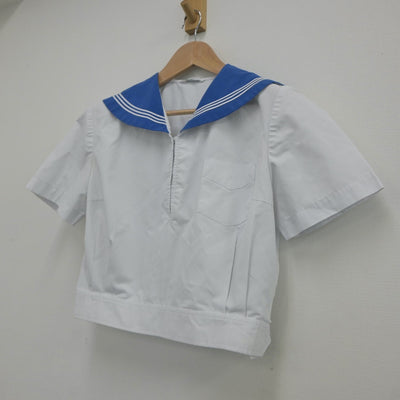 【中古】石川県 北陸学院高等学校 女子制服 1点（セーラー服）sf020727