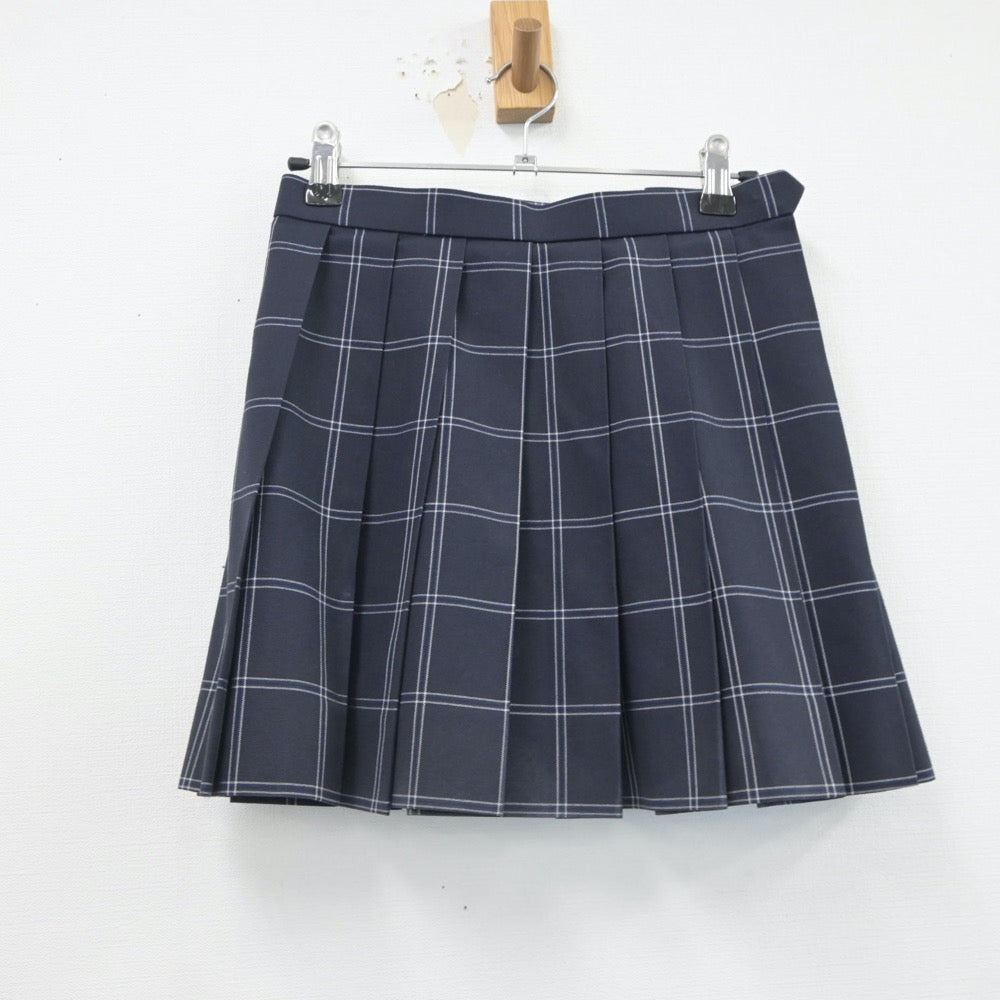 中古制服】東京都 葛飾野高等学校 女子制服 4点（シャツ・スカート