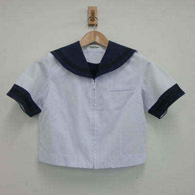 【中古】東京都 小岩第四中学校 女子制服 1点（セーラー服）sf020738