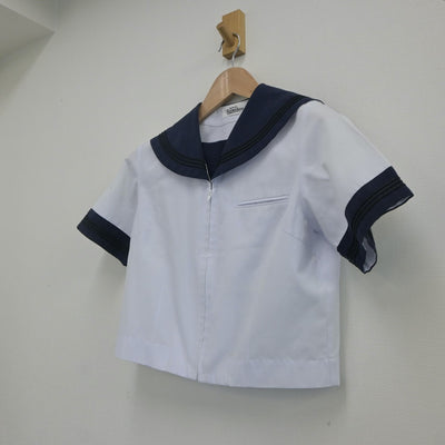 【中古】東京都 小岩第四中学校 女子制服 1点（セーラー服）sf020738