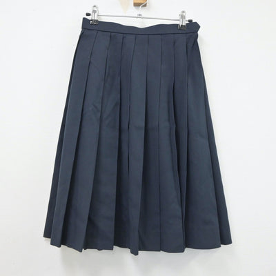 【中古】埼玉県 羽生第一高等学校 女子制服 2点（ニットベスト・スカート）sf020740