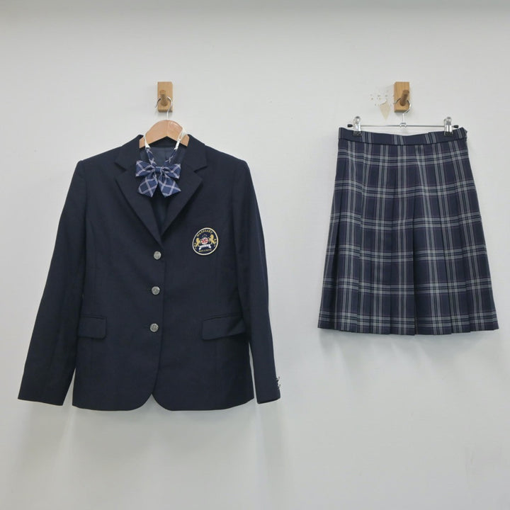 中古制服】埼玉県 わせがく高等学校 女子制服 3点（ブレザー
