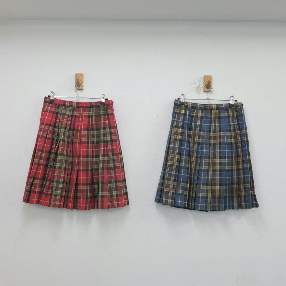 【中古】東京都 品川女子学院中等部・高等部 女子制服 2点（スカート・スカート）sf020756