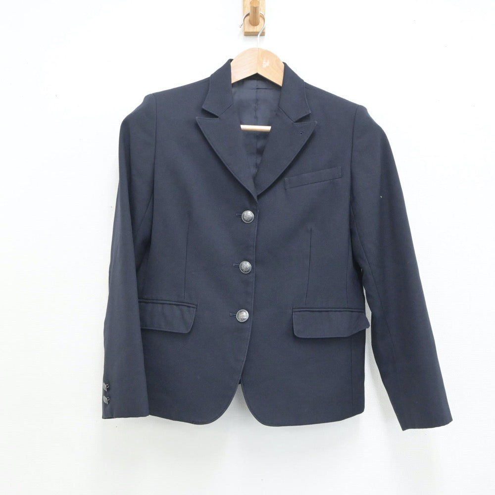 【中古】兵庫県 神戸野田高等学校 女子制服 2点（ブレザー・スカート）sf020762