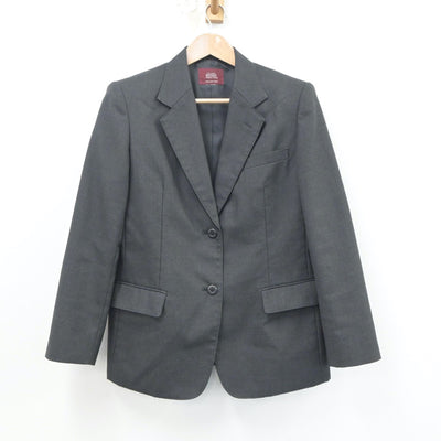 【中古】京都府 桃山高等学校 女子制服 5点（ブレザー・スカート）sf020776