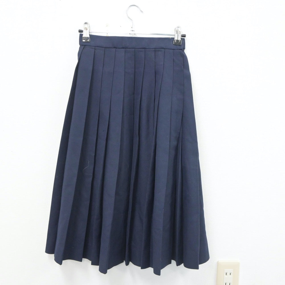 【中古】兵庫県 氷丘中学校 女子制服 3点（セーラー服・スカート）sf020780