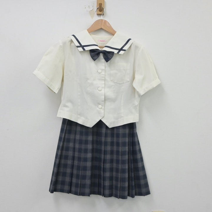 中古制服】岡山県 岡山南高等学校 女子制服 3点（セーラー服・スカート）sf020794【リサイクル学生服】 | 中古制服通販パレイド