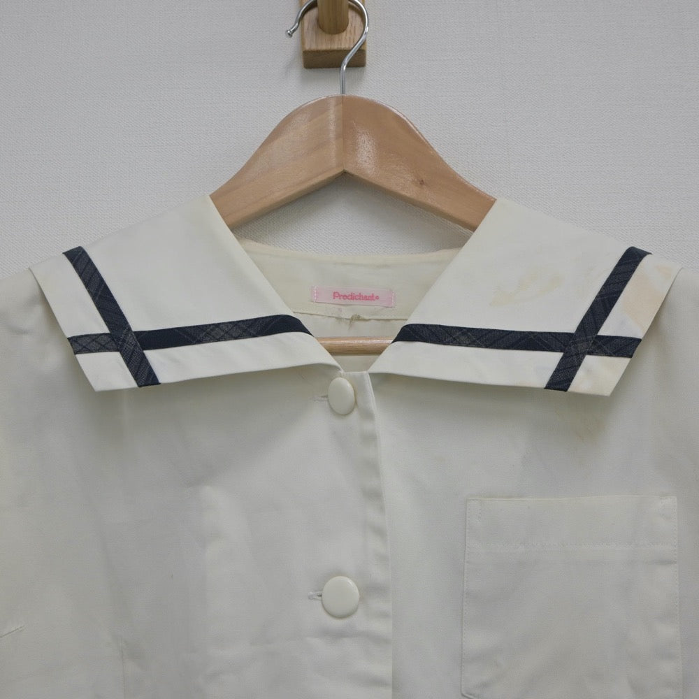 【中古】岡山県 岡山南高等学校 女子制服 1点（セーラー服）sf020796